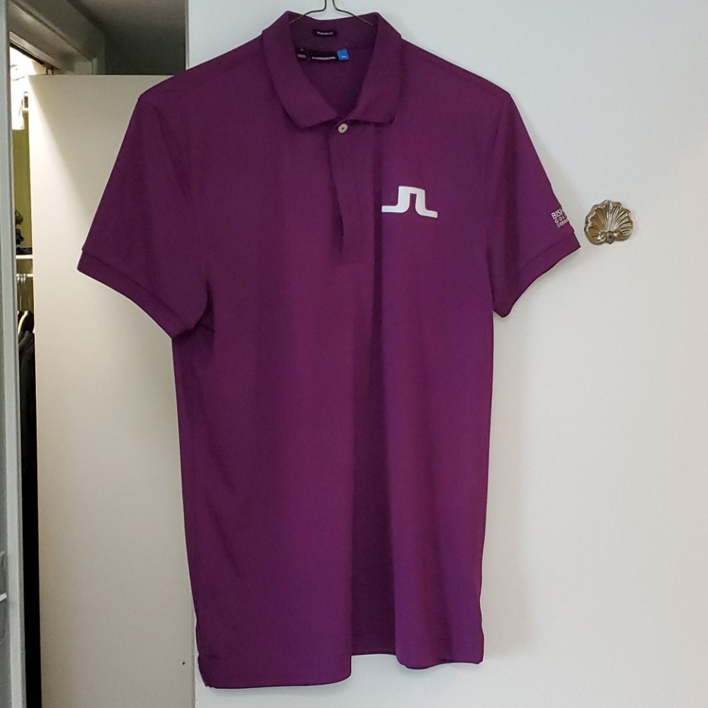 J. Lindeberg Golf Polo M Regular Fit Plumb